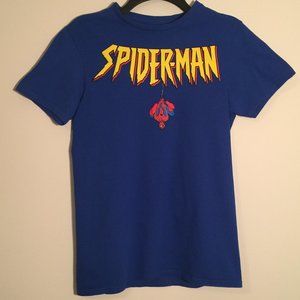 Marvel Spiderman Royal Blue Shirt Small
